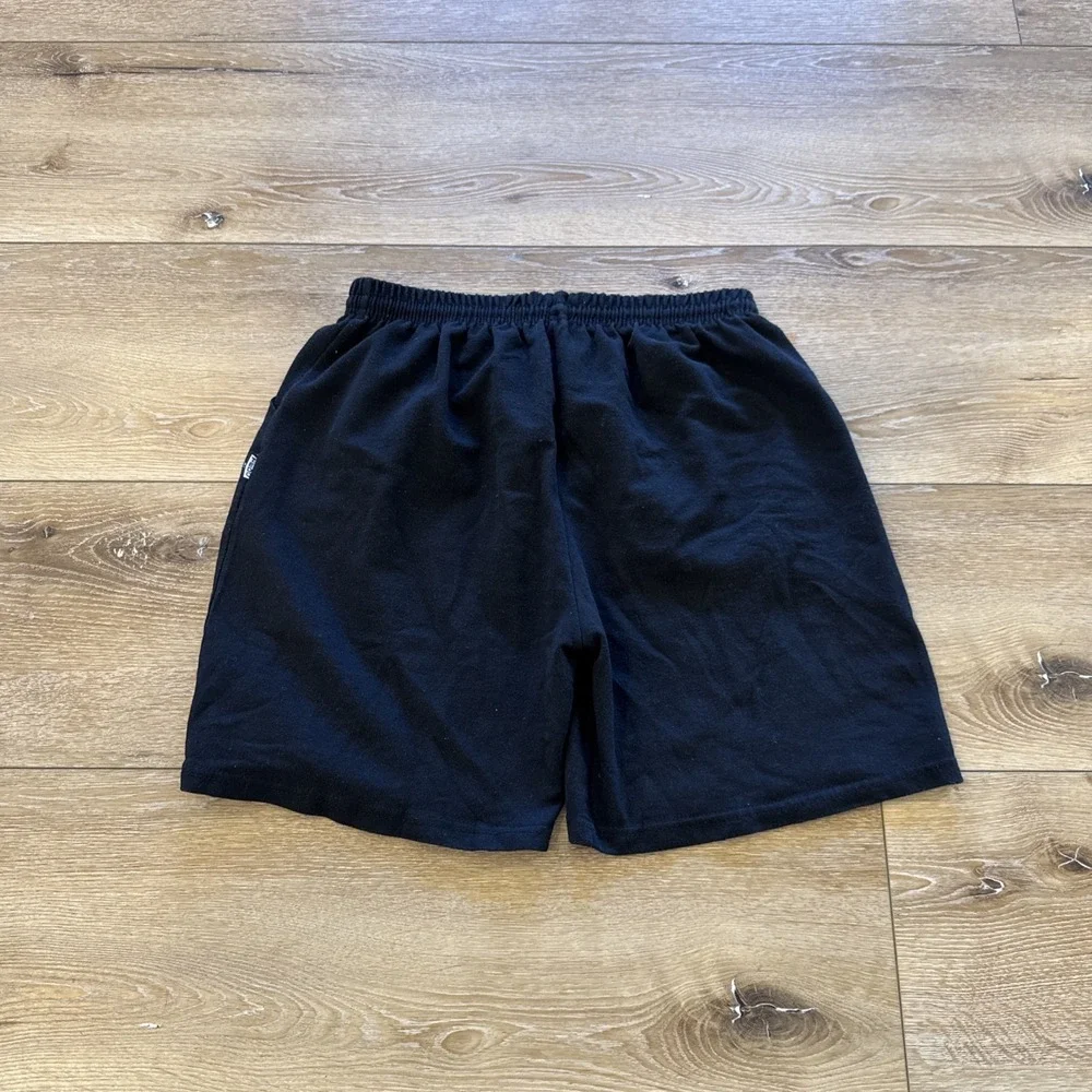 Vintage Adidas Shorts‎ Mens M Black Cotton TEDO 2 Soccer Gym Athleisure
